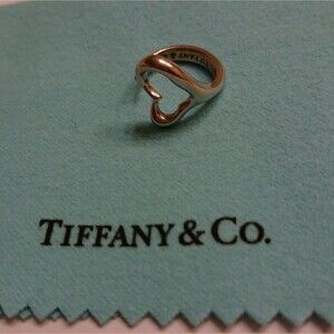 Tiffany & Co. Jewelry Tiffanys Elsa Peretti Open Heart Ring Size 5